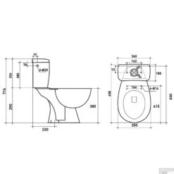 Duoblok VM Murcia Staand Compleet (AO) -Thuis Badkamer 049311 tech