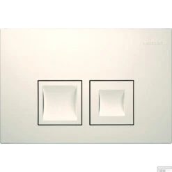 Drukplaat Geberit Delta 35 DualFlush Frontbediening Wit