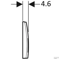 Drukplaat Geberit Delta 35 DualFlush Frontbediening Matchroom -Thuis Badkamer 115.135.46.5 tech3