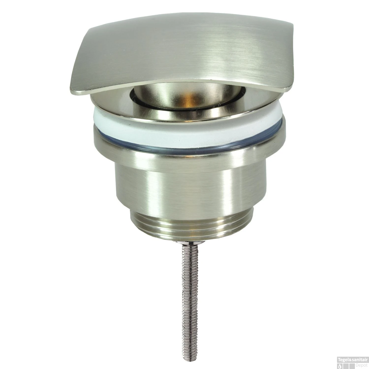 Clickwaste Vierkant RVS Look 5/4 1 Clickwaste Vierkant RVS Look 5/4