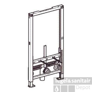 Geberit Duofix Bidet Element 98 Cm. 2 Geberit Duofix Bidet Element 98 Cm. - Afbeelding 2