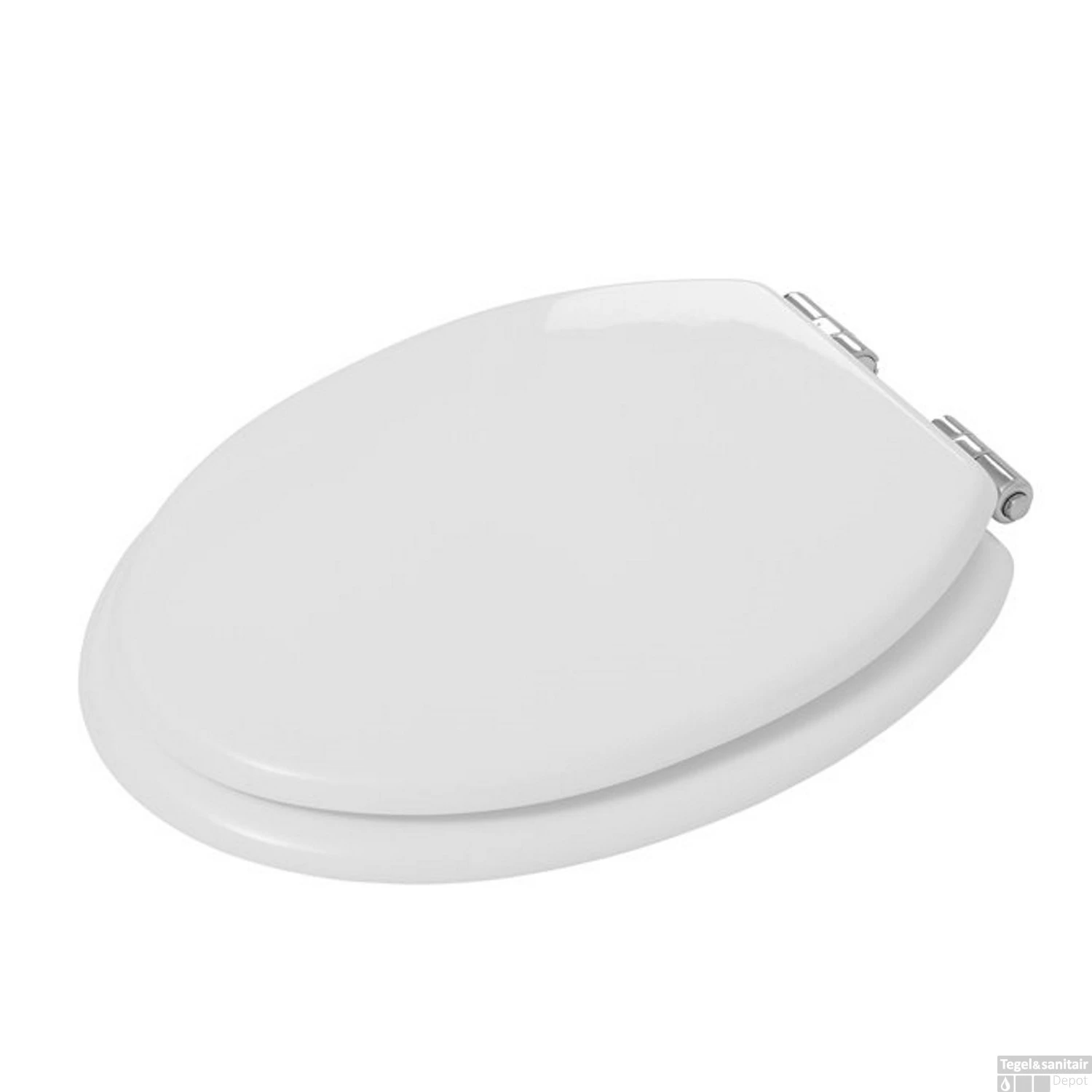 Toiletzitting Tiger Mississippi Softclose Hout Wit 3 Toiletzitting Tiger Mississippi Softclose Hout Wit - Afbeelding 3