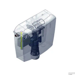 Reservoir Xellanz Geno Laaghangend Kunststof Wit -Thuis Badkamer 32.4203 sfeer 2