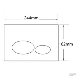 Drukplaat Wiesbaden X32 Voor Inbouwreservoir Mat Zwart 4 Drukplaat Wiesbaden X32 Voor Inbouwreservoir Mat Zwart -Thuis Badkamer 32.4672 2 tech