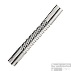 Chroom Muurbuis Recht Buigbaar 32mm