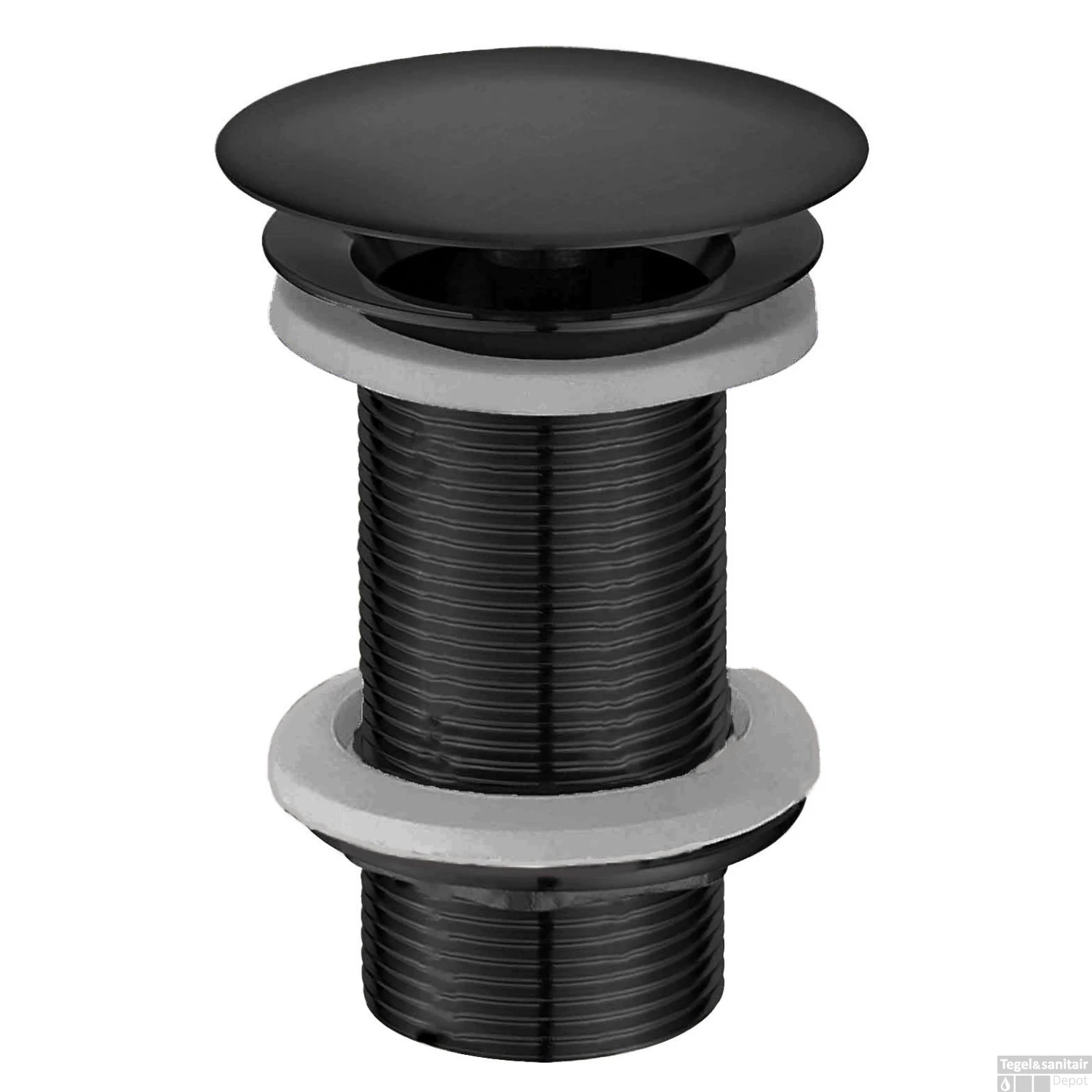 Vaste Waste Wiesbaden Caral Verlengd 5/4" Gunmetal 1 Vaste Waste Wiesbaden Caral Verlengd 5/4" Gunmetal