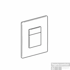 Grohe Skate Cosmopolitan Bedieningsplaat Sl Dual Flush Wit -Thuis Badkamer 37758