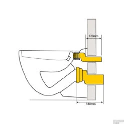 Verhoogset Voor Wandcloset Tbv Inbouwreservoir 3 Verhoogset Voor Wandcloset Tbv Inbouwreservoir -Thuis Badkamer 3807419 tek