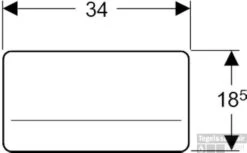 Geberit Bedieningsplaat Rvs Look 7 Geberit Bedieningsplaat Rvs Look -Thuis Badkamer 39039