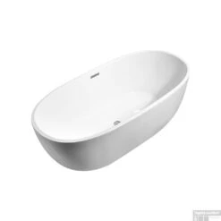 Vrijstaand Bad Best Design Moderna 170x78x60 Cm Acryl Glans Wit