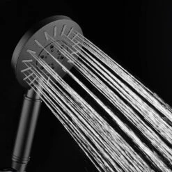 Glijstangset Compleet Tiger Splash Tyne Mat Zwart -Thuis Badkamer 4008911714333 5