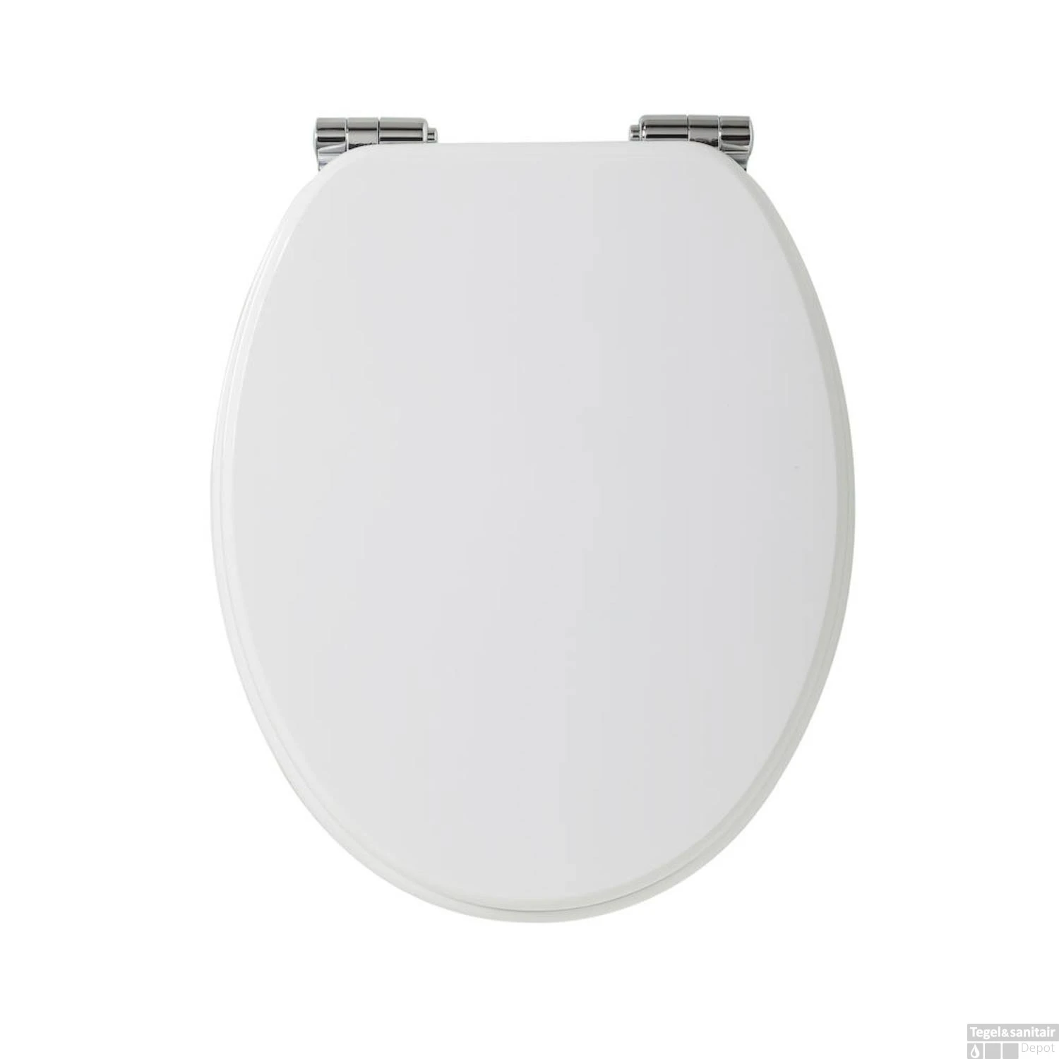 Toiletzitting Tiger Mississippi Softclose Hout Wit 2 Toiletzitting Tiger Mississippi Softclose Hout Wit - Afbeelding 2