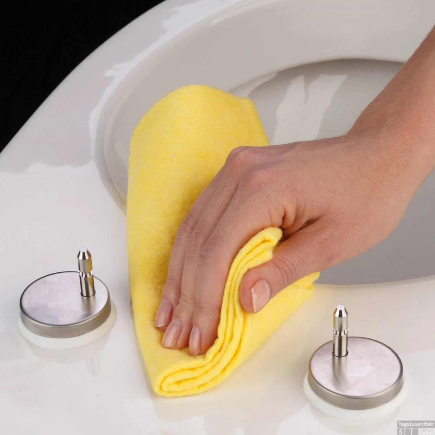 Toiletzitting Tiger Mississippi Softclose Hout Wit 10 Toiletzitting Tiger Mississippi Softclose Hout Wit - Afbeelding 10