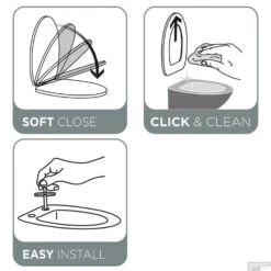 Toiletzitting Tiger Memphis Softclose Duroplast Wit 19 Toiletzitting Tiger Memphis Softclose Duroplast Wit -Thuis Badkamer 4008912529424 toiletzitting tiger memphis softclose duroplast wit 8