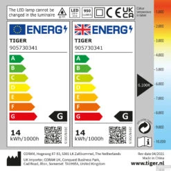Spiegel Verlichting Tiger Helena LED 6100K 60 Cm Chroom -Thuis Badkamer 4008919057401 9