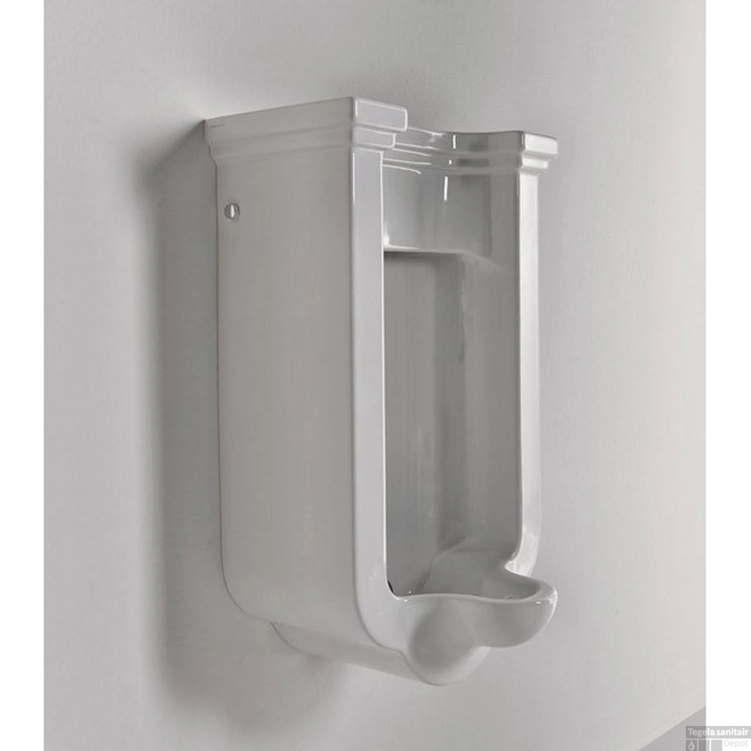 Urinoir Sapho Waldorf 44x72x37 Cm Keramiek Wit 2 Urinoir Sapho Waldorf 44x72x37 Cm Keramiek Wit - Afbeelding 2