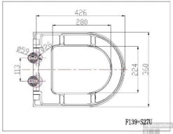 B&w-luxury Chic D Closetzitting Met Softclosing En Quickrelease Wit 6 B&w-luxury Chic D Closetzitting Met Softclosing En Quickrelease Wit -Thuis Badkamer 58569