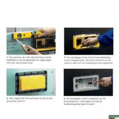 Viega Visign For Style Frame Voor Bedieningsplaat Voor Tegelinleg Chroom -Thuis Badkamer 643072 1