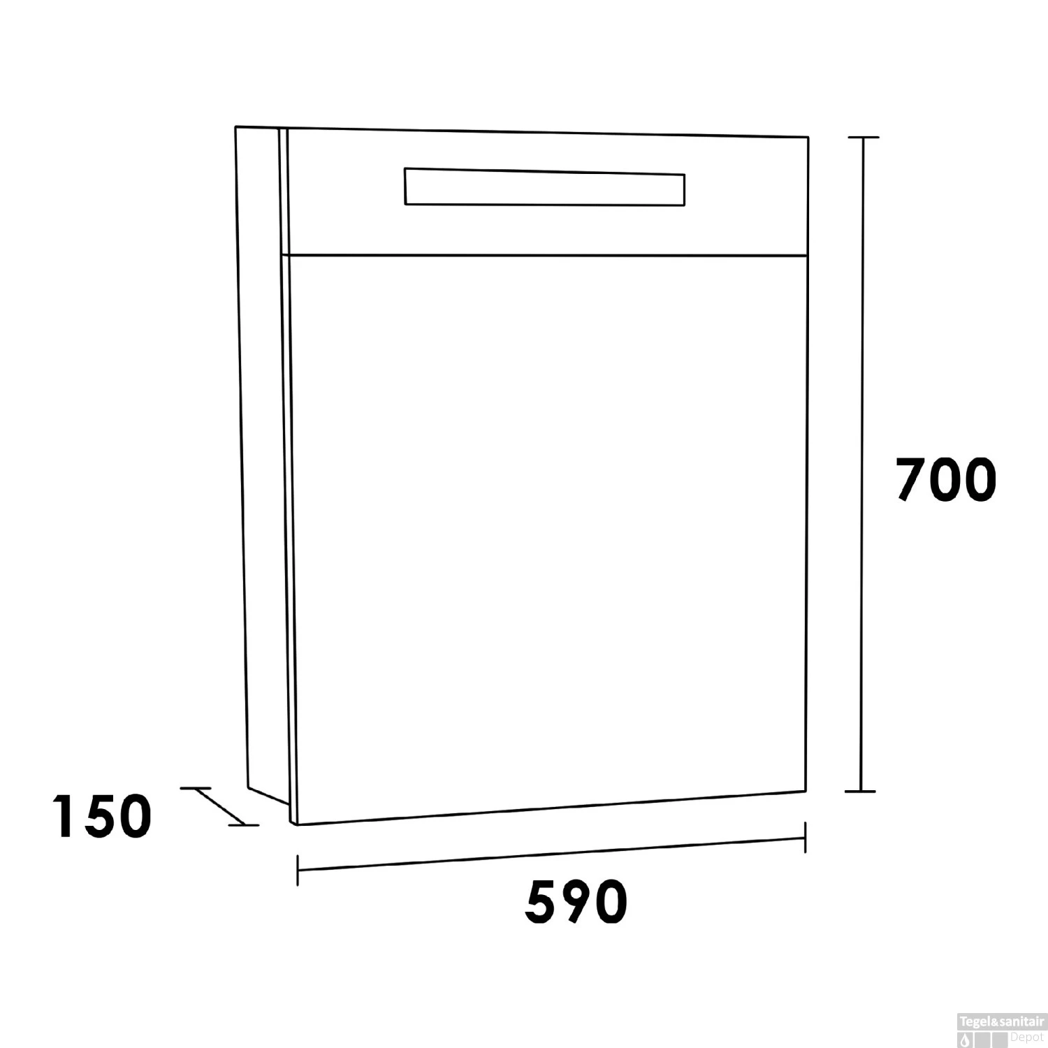Spiegelkast 2.0 Exclusive Line 60cm Linksdraaiend Burned Bark 3 Spiegelkast 2.0 Exclusive Line 60cm Linksdraaiend Burned Bark - Afbeelding 3