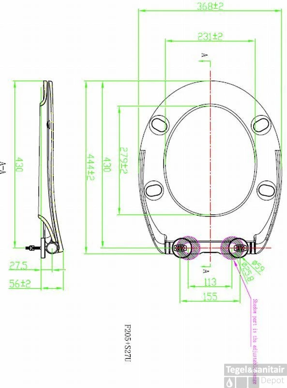 B&w-luxury Chic S Closetzitting Met Softclosing En Quickrelease Wit 2 B&w-luxury Chic S Closetzitting Met Softclosing En Quickrelease Wit - Afbeelding 2