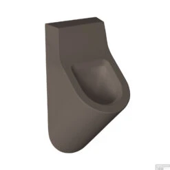 Urinoir Salenzi Hung Achterinlaat Mat Donkerbruin (incl. Ophangset En Sifon)