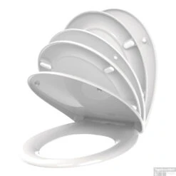 Wc-Zitting Allibert Fally Wit Soft-Close 7 Wc-Zitting Allibert Fally Wit Soft-Close -Thuis Badkamer 818429 4