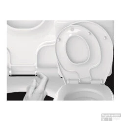 Wc-Zitting Allibert Kids Wit Soft-Close -Thuis Badkamer 818862 4