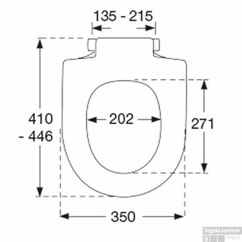 Pressalit Serie 345 Closetzitting Met Deksel Softclosing Wit 2 Pressalit Serie 345 Closetzitting Met Deksel Softclosing Wit - Afbeelding 2