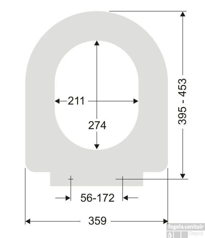 Pagette Subline Closetzitting Met Softclosing En Quickrelease Wit 5 Pagette Subline Closetzitting Met Softclosing En Quickrelease Wit - Afbeelding 5
