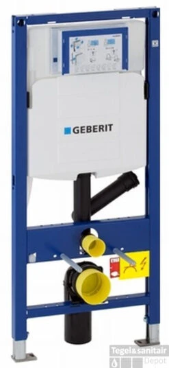Geberit Duofix Sigma Inbouwreservoir 12cm.h112 M/geurafzuiging Exclusief Wandankers