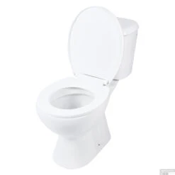 Toiletpot Differnz Staand Met AO Uitgang Inclusief Toiletbril Wit -Thuis Badkamer 8712793562406 toiletpot differnz staand met ao uitgang inclusief toiletbril wit 1