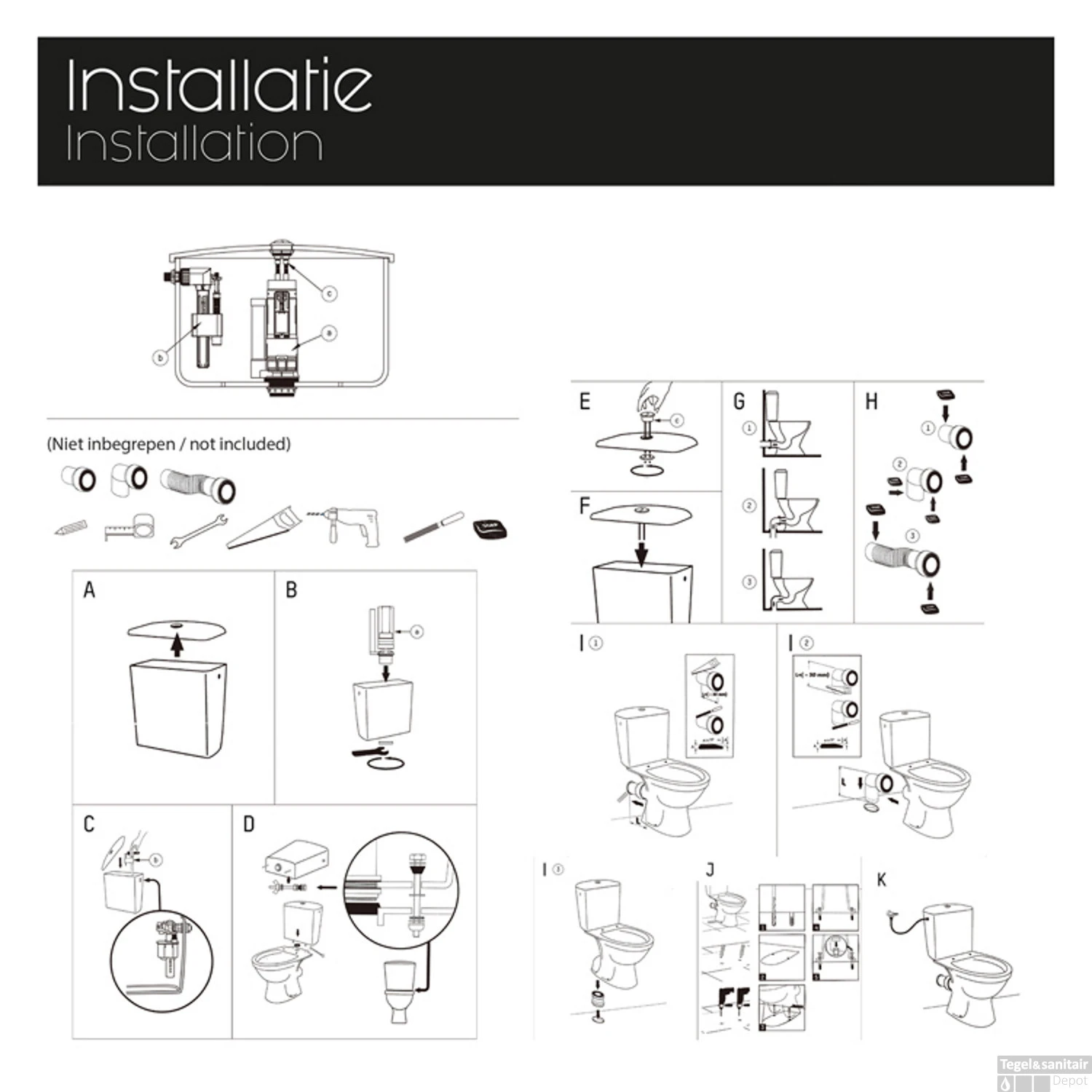 Toiletpot Differnz Staand Met PK Uitgang Inclusief Toiletbril Wit 7 Toiletpot Differnz Staand Met PK Uitgang Inclusief Toiletbril Wit - Afbeelding 7