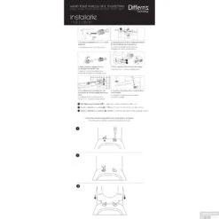 Wandtoilet Differnz Met PK Uitgang Rimless Inclusief Toiletbril Glans Wit -Thuis Badkamer 8712793562635 wandtoilet differnz met pk uitgang rimless inclusief toiletbril glans wit 3