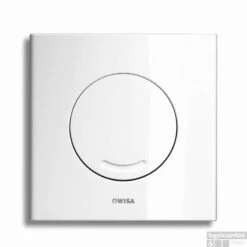 Wisa Argos Bedieningsplaat Met Spoelonderbreking Wit