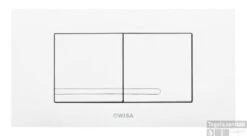 Wisa Xt Kantos Bedieningsplaat Dualflush Chroom