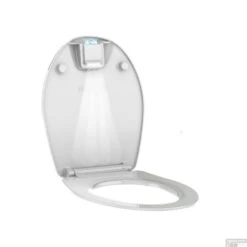 Allibert Toiletzitting Nighty 2 Met Led Verlichting Wit -Thuis Badkamer allibert toiletzitting nighty 2 wit open
