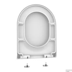 Allibert Toiletzitting Steel Glans Wit -Thuis Badkamer allibert toiletzitting steel glans wit shop3