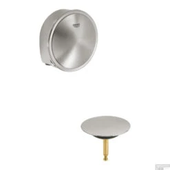 Badafvoercombinatie Grohe Others Supersteel (excl. Inbouwdeel)