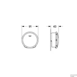 Badafvoercombinatie Grohe Others Supersteel (excl. Inbouwdeel) -Thuis Badkamer badafvoercombinatie grohe others supersteel excl. inbouwdeel tech