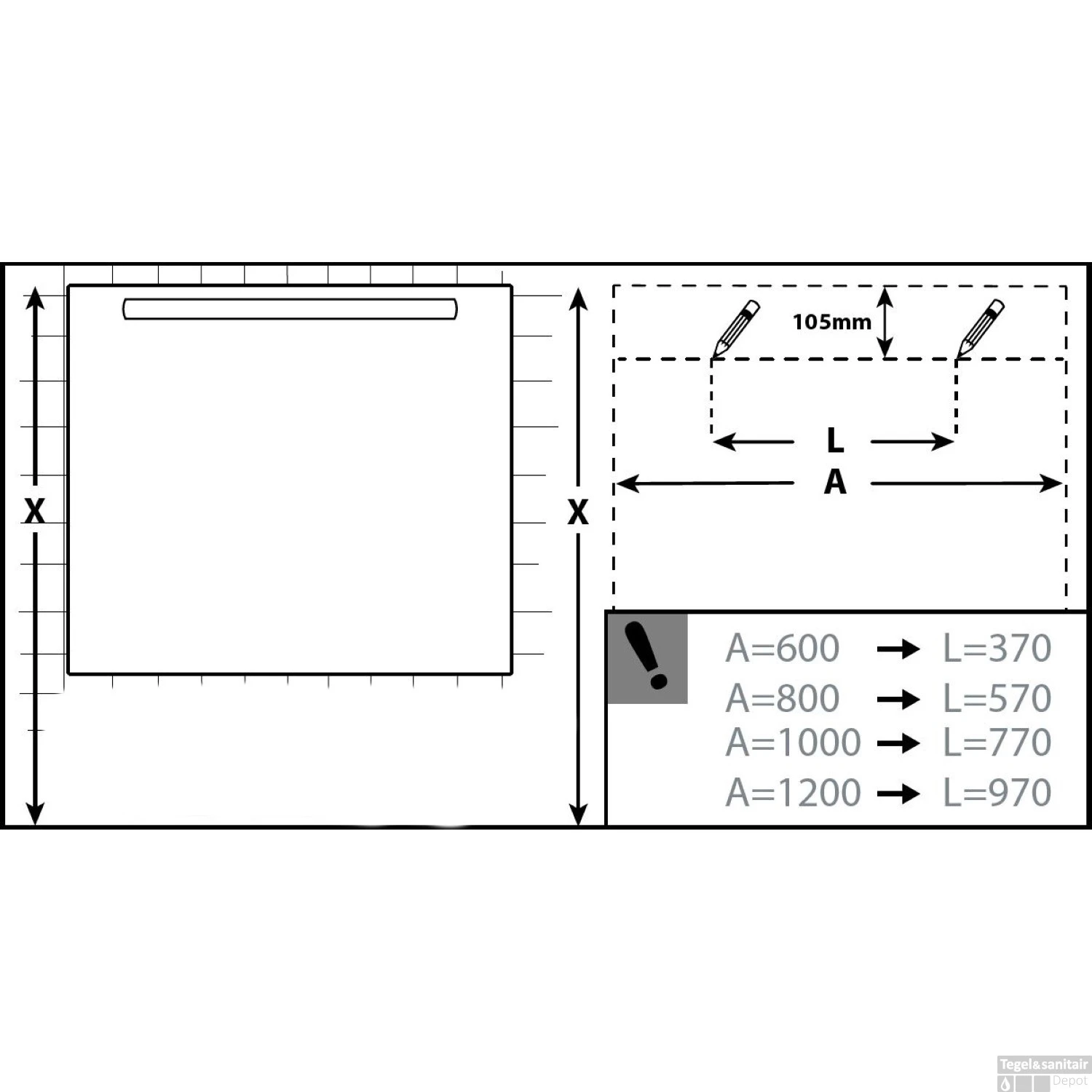 Badkamerspiegel Allibert Atlas LED Verlichting 100 Cm 12 W 100x70x3 Cm 2 Badkamerspiegel Allibert Atlas LED Verlichting 100 Cm 12 W 100x70x3 Cm - Afbeelding 2