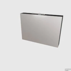 Spiegelkast Boss & Wessing Cube 100x70x16 Cm Mat Zwart Urban (2 Deuren) -Thuis Badkamer badkamerspiegel bws cube 100 cm mat zwart shop