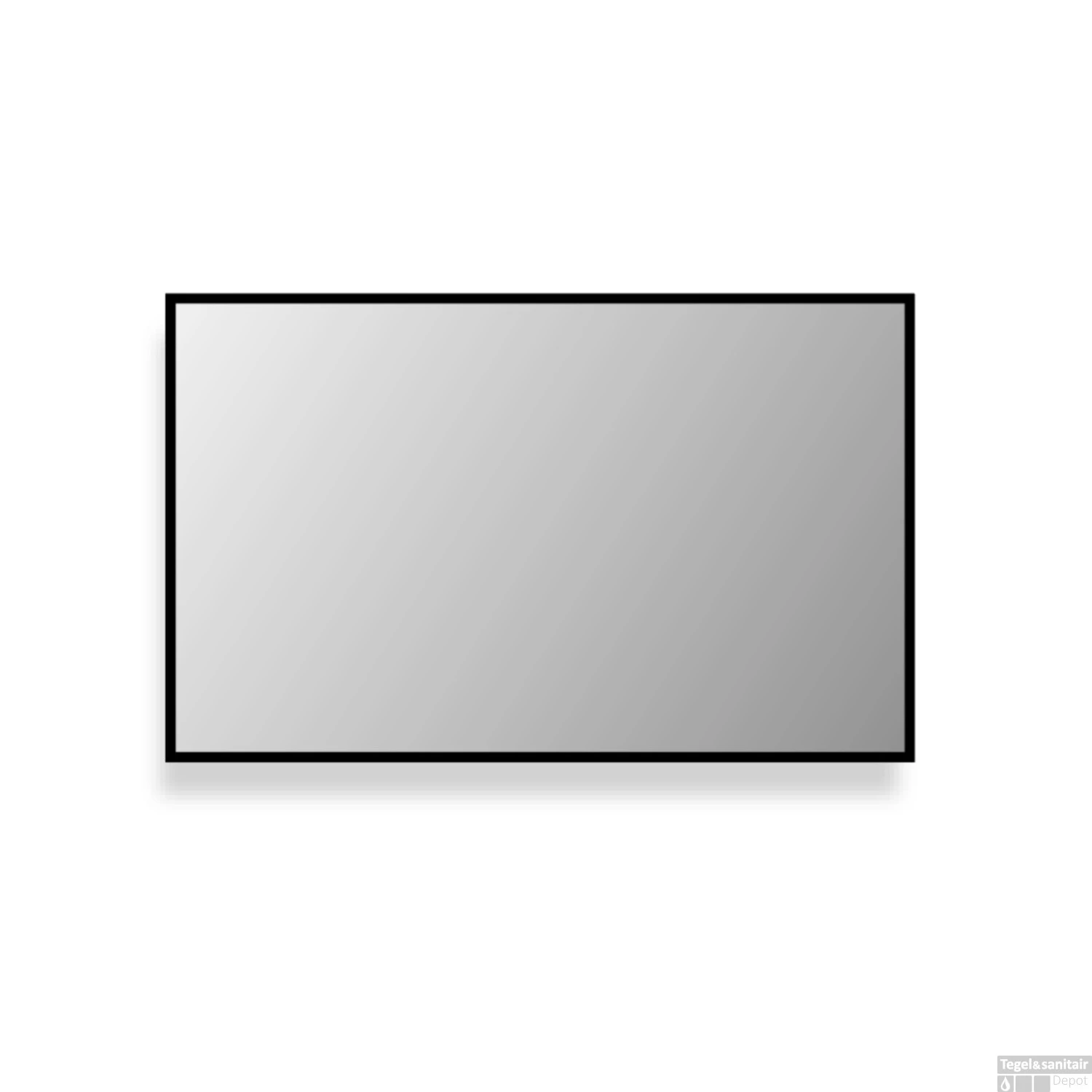 Badkamerspiegel BWS Salt 80x60 Cm Zwart - Afbeelding 2