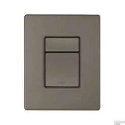 Bedieningsplaat Grohe Skate Cosmopolitan DualFlush Hard Graphite Geborsteld