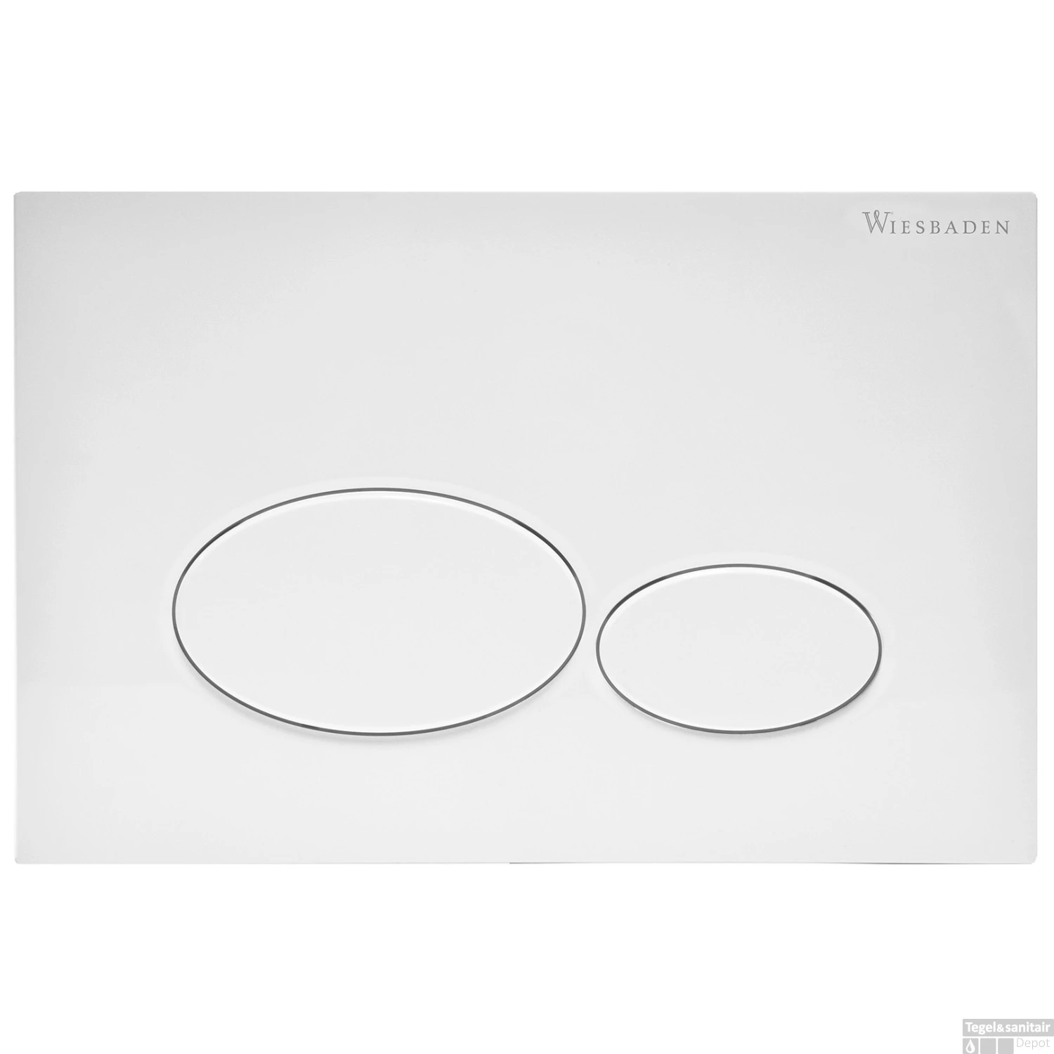 Bedieningsplaat Wiesbaden Voor Geberit UP320 24,6x16,4 Cm Glanzend Wit 1 Bedieningsplaat Wiesbaden Voor Geberit UP320 24,6x16,4 Cm Glanzend Wit