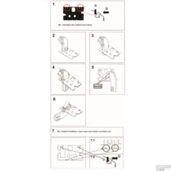 Toiletblokhouder Tbv Geberit Up100 (delta Drukplaten) 12 Toiletblokhouder Tbv Geberit Up100 (delta Drukplaten) -Thuis Badkamer blokjes houder up 100 tech