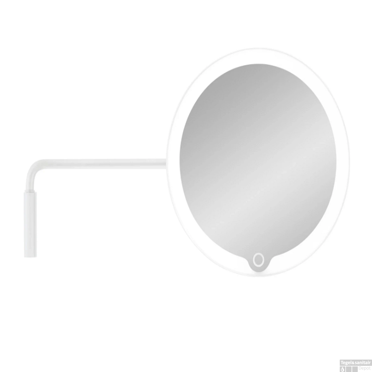 Led Cosmeticaspiegel Blomus Modo Met Muurbeugel Wit 1 Led Cosmeticaspiegel Blomus Modo Met Muurbeugel Wit