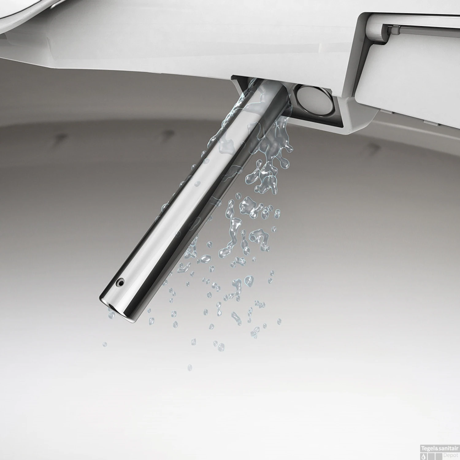 Douche WC Toiletzitting Brondell Swash 1400EU Ovaal 3 Douche WC Toiletzitting Brondell Swash 1400EU Ovaal - Afbeelding 3