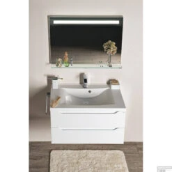 Badkamerspiegel Sapho Breto 80x60.8 Cm LED-Verlichting Incl. Planchet 15 Badkamerspiegel Sapho Breto 80x60.8 Cm LED-Verlichting Incl. Planchet -Thuis Badkamer bt080 badkamerspiegel sapho breto 80x60.8 cm led verlichting incl. planchet 1