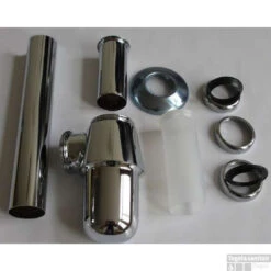 BWS Bekersifon Chroom Rond Inclusief Muurbuis En Rozet 5/4 X 32mm 14 BWS Bekersifon Chroom Rond Inclusief Muurbuis En Rozet 5/4 X 32mm -Thuis Badkamer bws bekersifon chroom rond inclusief muurbuis en rozet 5 4 x 32mm 7