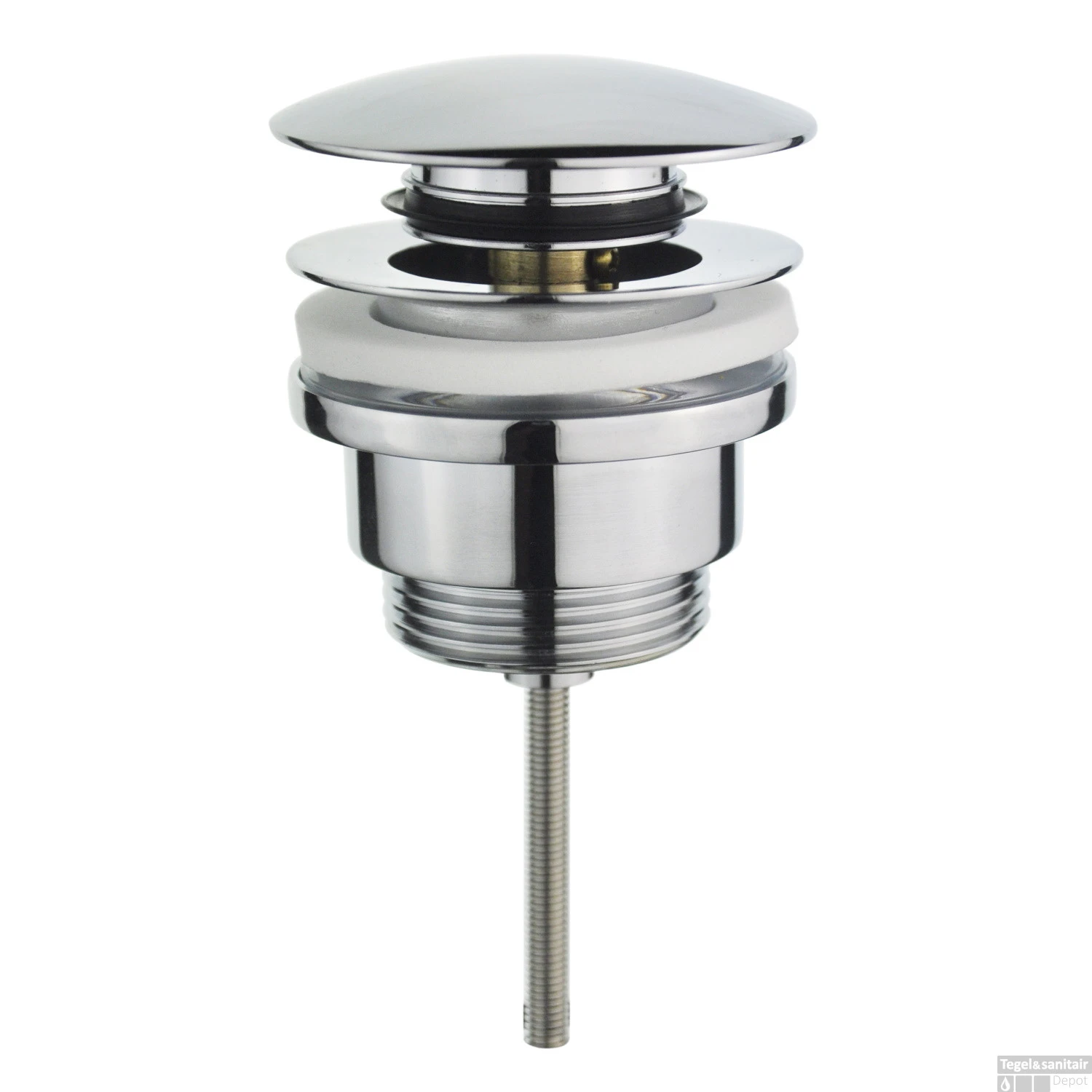 BWS Waste 5/4 Laag Vaste Waste Chroom 1 BWS Waste 5/4 Laag Vaste Waste Chroom